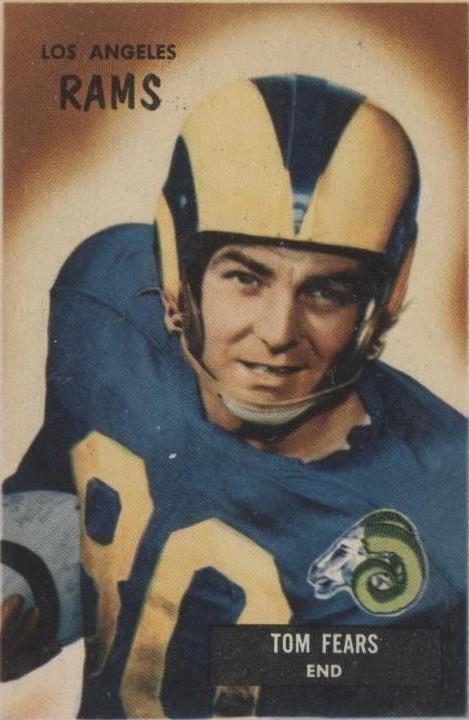 1955 Bowman Tom Fears #43 - 1 of 2