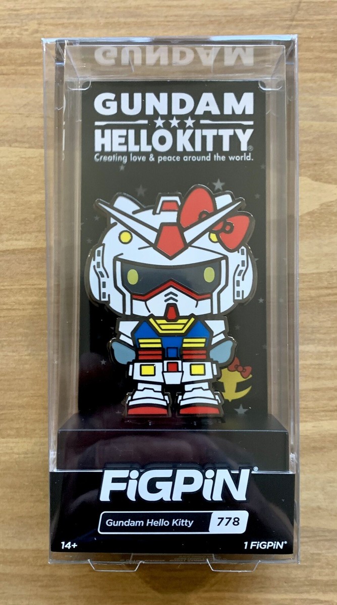 kitty様❽❾ GUNDAM HELLO KITTY 778 FIGPIN – Gacha Mart