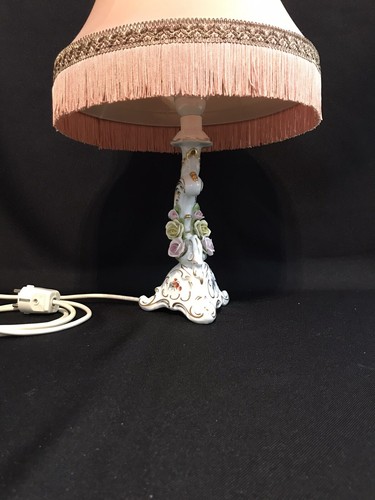Porzellan Set - Vintage - AK Kaiser - Lampe  +  3x Kerzenleuchter - Bild 6 von 14