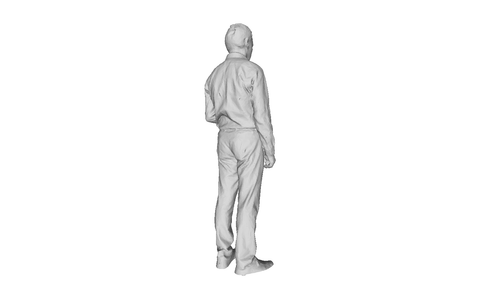 Printle S Homme 123-Man Holding Aircraft Drone Figure for Dioramas Train Sets - Picture 3 of 11