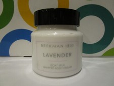 BEEKMAN 1802  LAVENDER GOAT MILK WHIPPED BODY CREAM  8 OZ