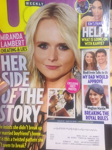 "US WEEKLY" MAGAZIN---AUSGABE 14. MAI 2018