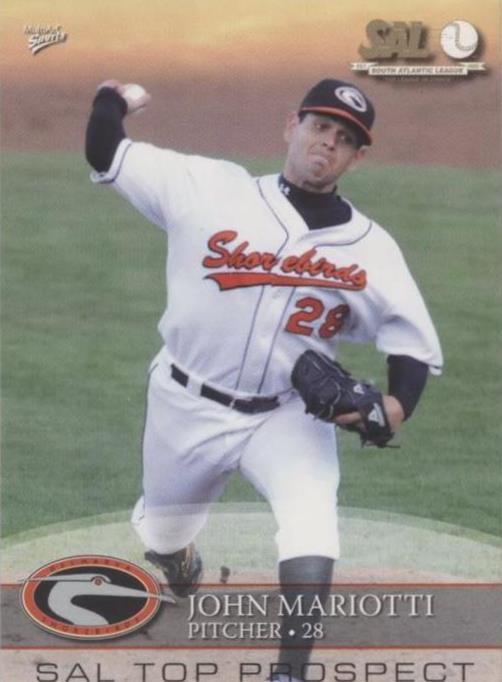 2008 MultiAd Sports South Atlantic League Top Prospects - John Mariotti #23 - 1 of 1