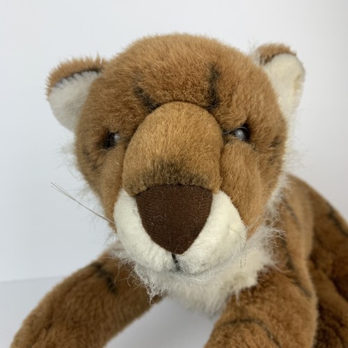 "Tigre León Zoológico Kellytoy Peluche Animal Puesto Jungle Friends 27"" Largo" - Imagen 1 de 12