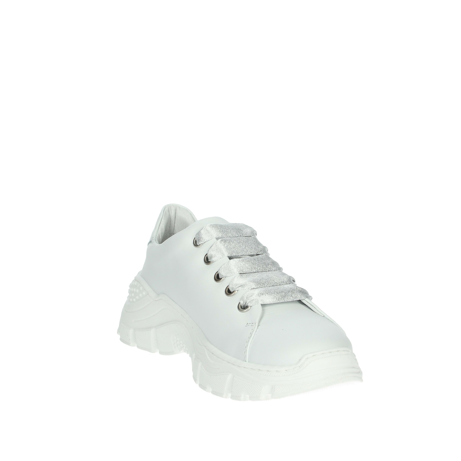 Details zu Sneakers bassa Bambina Le petit bijou Pelle Bianco 6397LPB Neueste Arbeit beliebt
