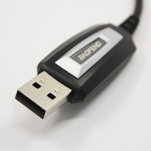 50km Baofeng USB Kabel programowy i CD do UV-6R UV-B5 UV-82 Walkie Talkie - Zdjęcie 4 z 8