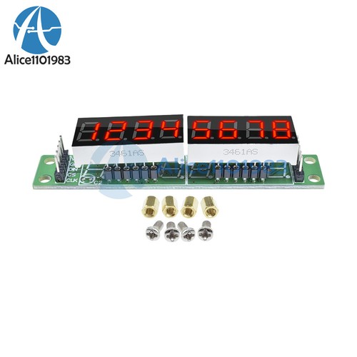 MAX7219 CWG 8-Digit Digital Tube Display Control Module Red for arduino - Picture 9 of 12