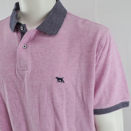 Rodd & Gunn Poloshirt Herren Größe 2XL Sports Fit Rosa Baumwolle - Bild 3 von 9