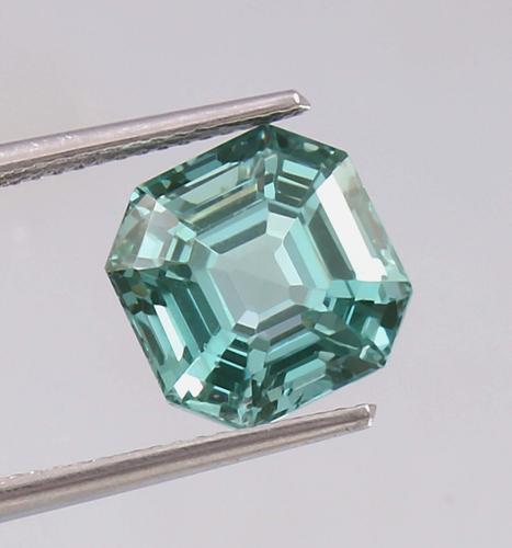 Piedra preciosa suelta de espinela verde ceilán impecable natural AAA 10x10 mm - Imagen 6 de 6