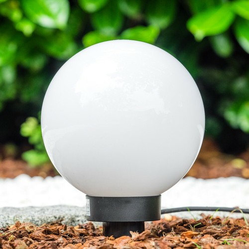 Kugelleuchte 20 cm Wege Aussen Steh Garten Lampen Veranda Terrassen Beleuchtung - Bild 4 von 10