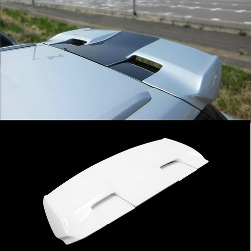 For 03-09 Subaru Legacy Wagon BP CW Type Fiberglass Roof Spoiler Rear Wing