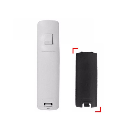 Remote Controller Battery Back Door Shell Cover Replacement Lid For Nintendo Wii - Picture 5 of 15