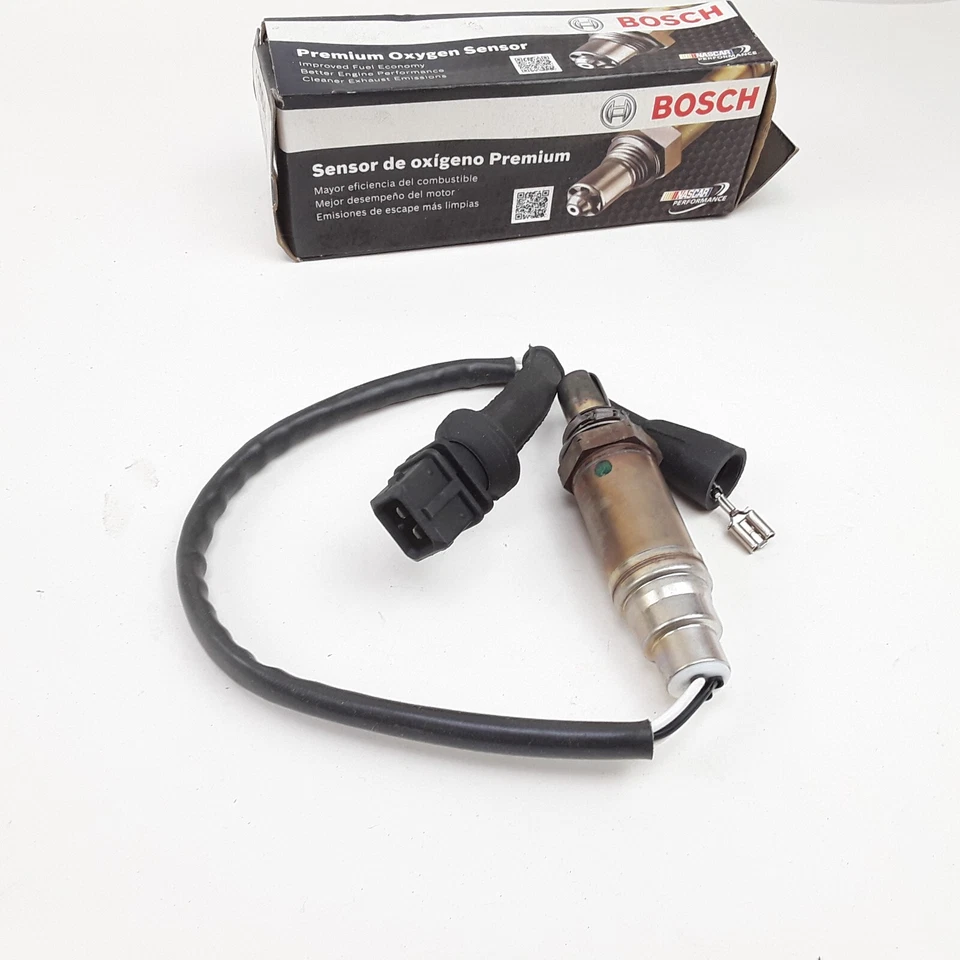 Sensor de oxigênio upstream compatível com 1985 Peugeot 505 NOVO FABRICANTE DE EQUIPAMENTO ORIGINAL Bosch 13004 0258003004 - Imagem 2 de 4