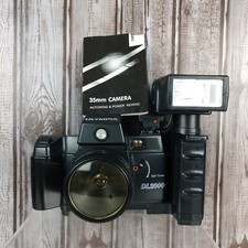 Olympia 35mm DL2000 35mm FILM CAMERA W/Flash Attachment