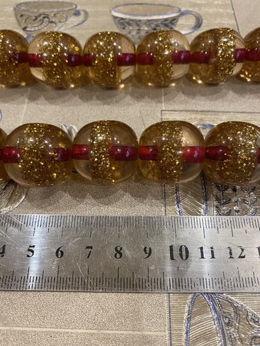 Large beads large necklace for a gift - Picture 8 of 12