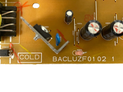 PHILIPS 50PFL5604/F7 TV REPAIR PARTS KIT (MAIN BACLRZG0401 & POWER BOARD, T-CON) - Picture 6 of 10