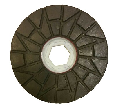 Snail lock 6'' diamond Polishing Pads. Quartz,Stone,Granite Wet Polishing - FLAT