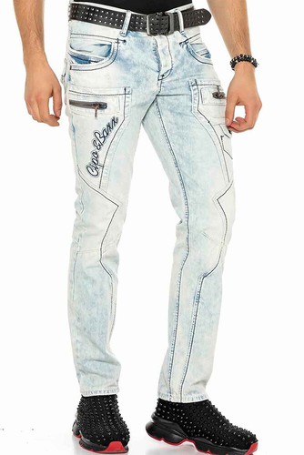 Cipo & Baxx FLEMING Herrenjeans Denim blau CD272 alle Größen - Bild 2 von 8