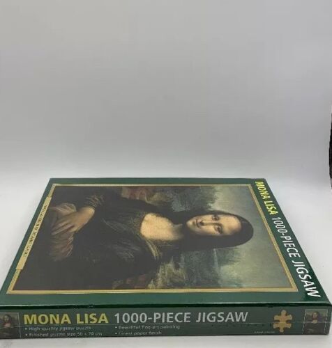 MONA LISA 1000 PIECE PUZZLE FINISHED SIZE IS 50 X 70 cm NEW - Picture 4 of 4