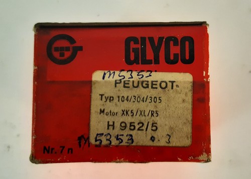Peugeot 204,304,305 (XK5,XL5,XL5S,XR5) Main Bearings 0.30mm =M5353SA VPM91865 - Picture 2 of 6