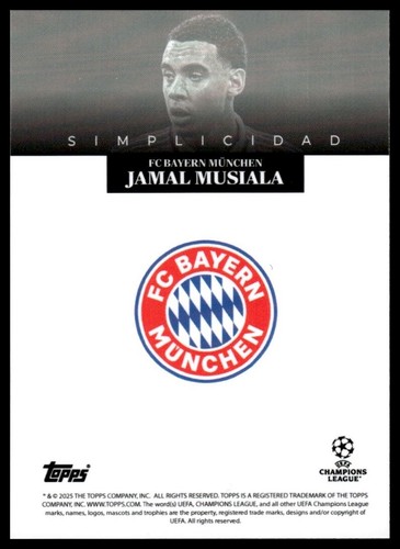 2024-25 Topps UEFA UCL Simplicidad Soccer Pick Your Base Card / Inserts 2025 NEW - Picture 41 of 129
