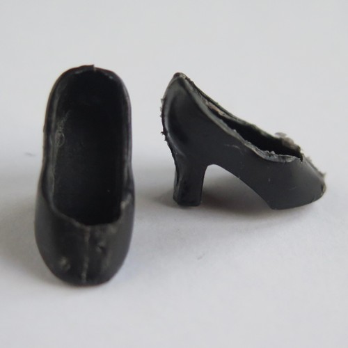 Daisy SHOW BIZ BLACK SHOES PUMPS | Vintage Mary Quant Daisy Doll - Picture 2 of 4