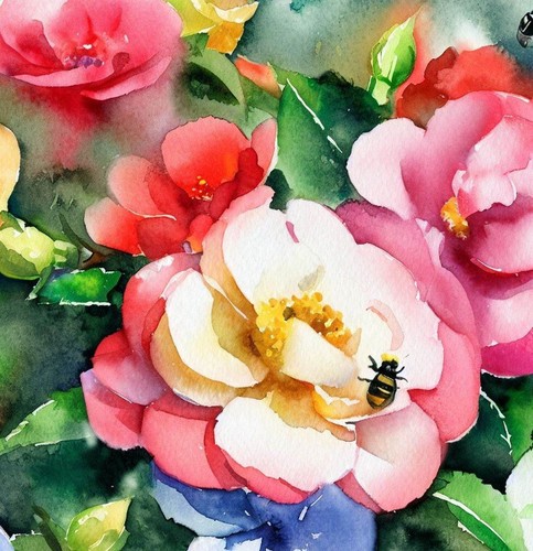 Impatiens balsamina (Balsam - Camelia Flowered Mix) Flower Seeds, Attractive - Picture 2 of 7