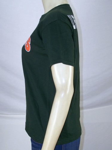 Gildan Hurricanes T-Shirt Boys Youth Size Medium Green 7 All For Show Audio - Picture 7 of 8