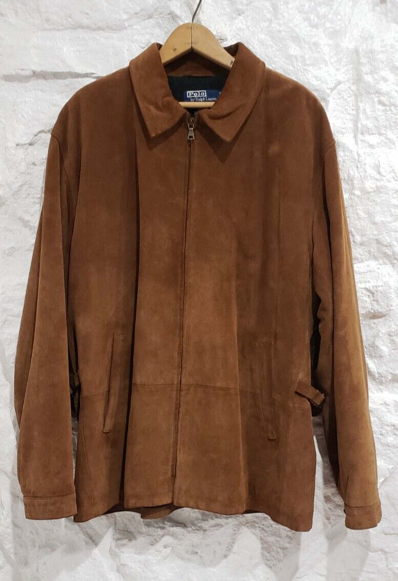 ジャケット・アウター Polo Ralph Lauren Suede Leather Jacket 0400024786384_DARKBEECH?wid=