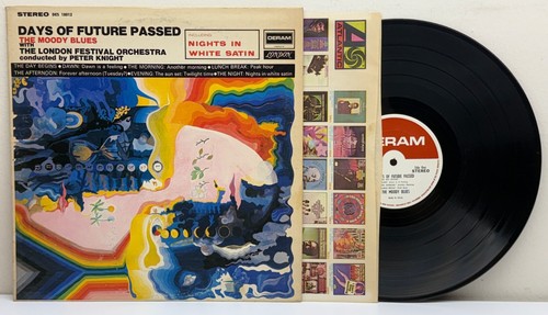 1967 The Moody Blues Days Of Future Passed LP Vinyl DES 18012 DERAM Records READ