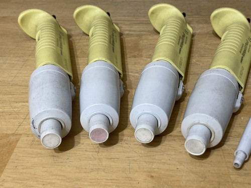 Nichiryo Nichipet EX Plus II Pipette 20-200μL 100-1000μL 1000-5000μL Untested - Picture 11 of 24