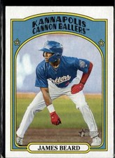 2021 Topps Heritage Minor League #150 James Beard