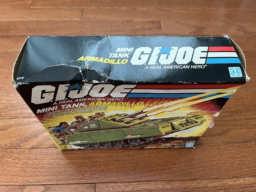 Gi Joe Armadillo Mini Tank Vehicle Box Manual Complete 1985 Vintage See Descrip - Bild 4 von 14