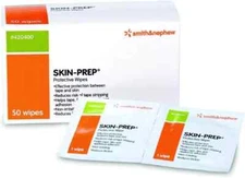 Smith+Nephew SKIN-PREP Wipes Protective Dressing Wipes Skin Barrier Film 50 Ct