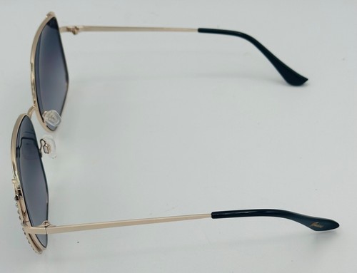 Guess Sunglass Womens Gold Oversized Square Smoke Gradient Lens GF0409. 32B - Bild 10 von 12