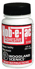 Woodland Scenics S195 Hob-E-Tac Adhesive 2 oz.