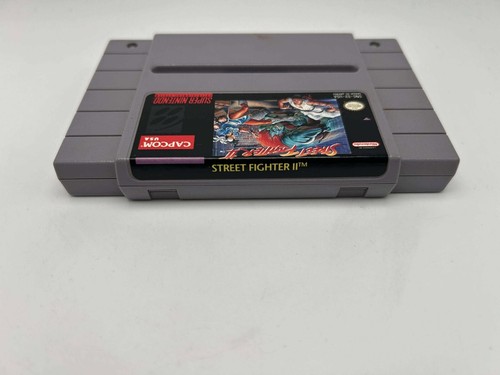 Street Fighter II 2 (Super Nintendo SNES, 1992) In Box TESTED - Picture 7 of 8