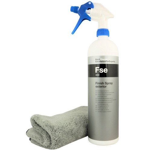 Koch Chemie Fse Finish Spray exterior brillo rápido + cabezal pulverizador + paño de microfibra - Imagen 2 de 2