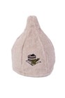 Sauna Hat Linen Cotton Cap Bath House Kit Universal Banja Schapka Saunahut Beige