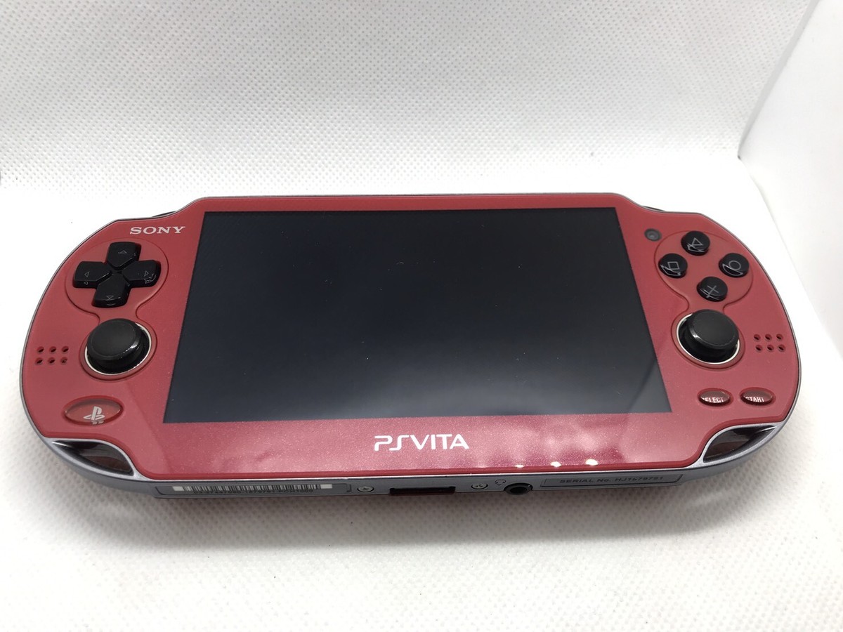 Nintendo Switch PlayStation vita PCH-1000 USED PS Playstation vita Wi-Fi model Cosmic Red PCH-1000