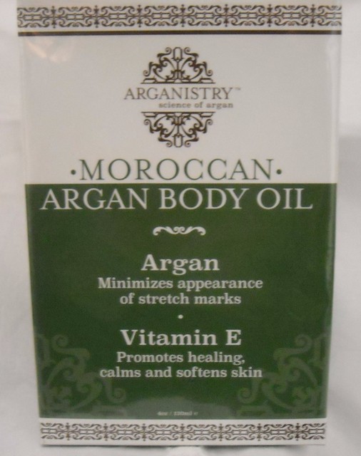 Arganistry Moroccan Argan Body Oil Promotes Healing Calms Skin 4 Oz Arganistry Argan Body Oil Vitamin E Healing Moroccan 4 Oz 120 Ml