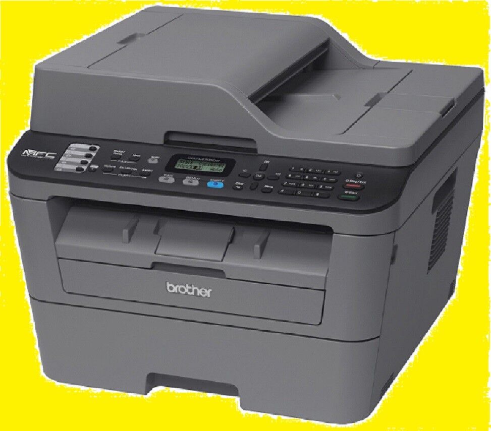 Brother MFC-L2700DW 百貨店 Printer w レビュー高評価の商品！ NEW Toner Pages 2 ONLY REFURB Drum 761