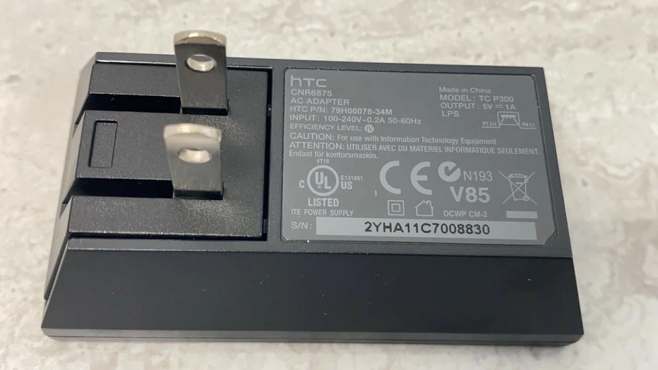 Genuine HTC AC Adapter micro USB Wall Charger TC P300- LOT of 10 pcs #HTC1 - Image 3 of 4