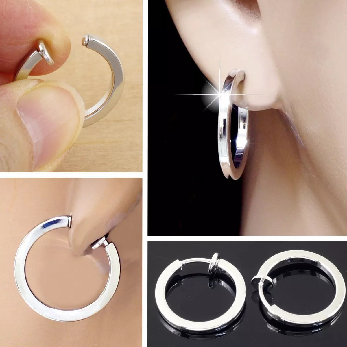 Non pierced ears sale