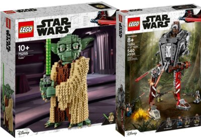 LEGO ® Star Wars 75255 Jedi-Meister Yoda 75254 AT-ST™-Räuber N10