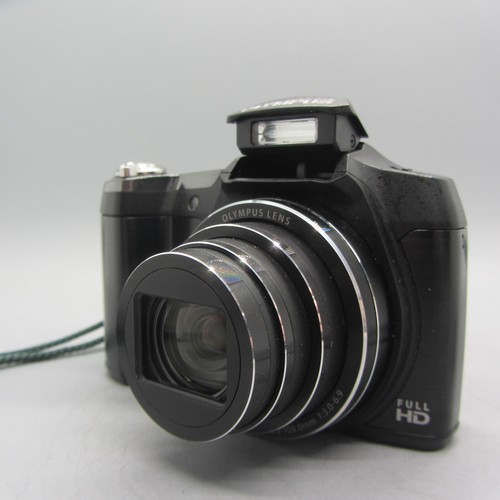Olympus Digital Camera Stylus SZ-17 16.0MP Black Tested - Picture 2 of 8
