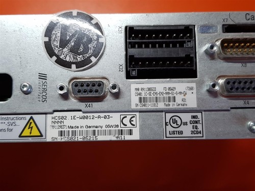 Rexroth Indradrive C Converter Type: HCS02.1E-W0012 - Picture 4 of 5