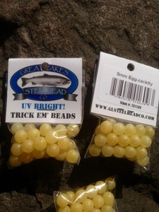 TRICK EM Fish Beads Super UV Pink 8 mm 1 pack