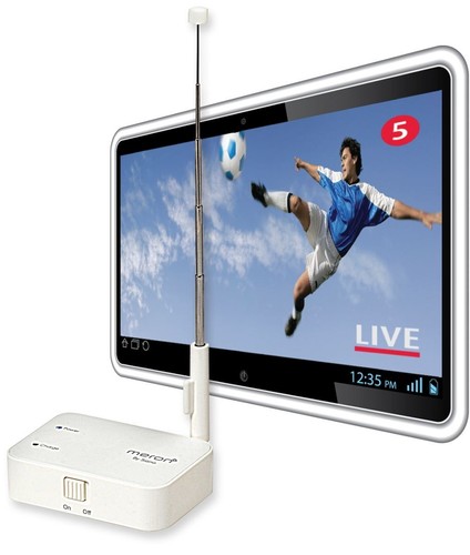 Mobile TV on Android. Does not use mobile data. Receives DVB-T & ISDB-T