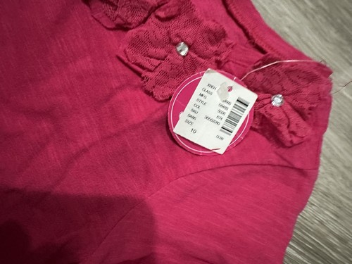 Set completo leggings top bambina giustizia posto 2 pezzi taglia 10 - Foto 3 di 3